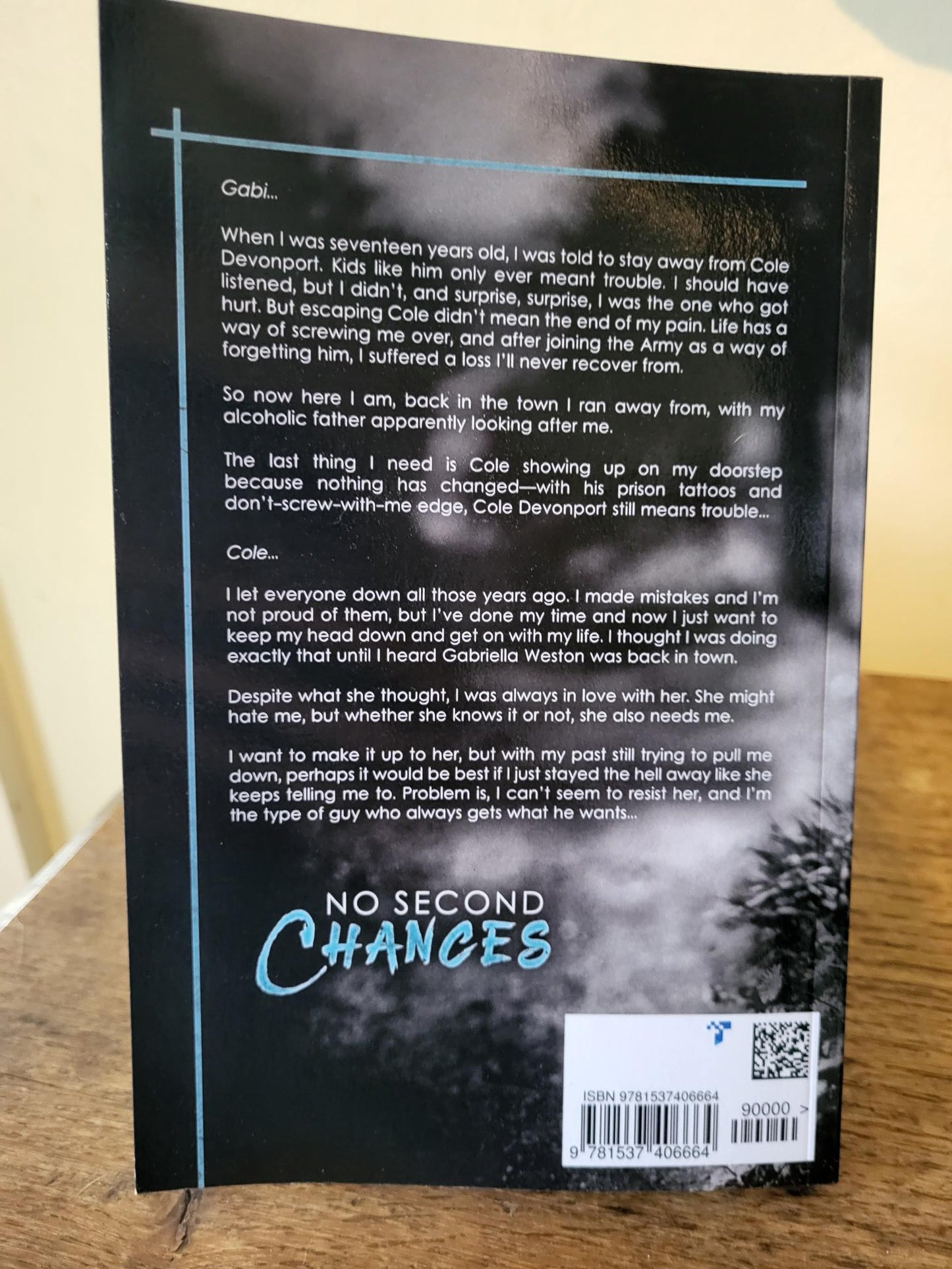 No Second Chances Signed Paperback: A Second Chance Romance