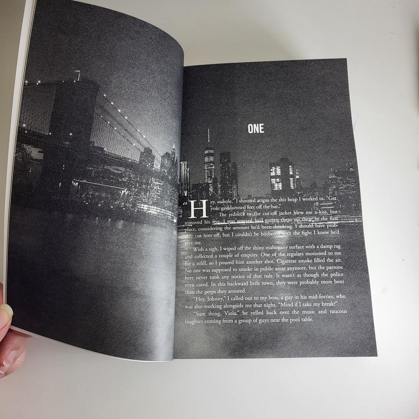 Interior of chapter one of The Mercenary Omnibus Paperback Edition