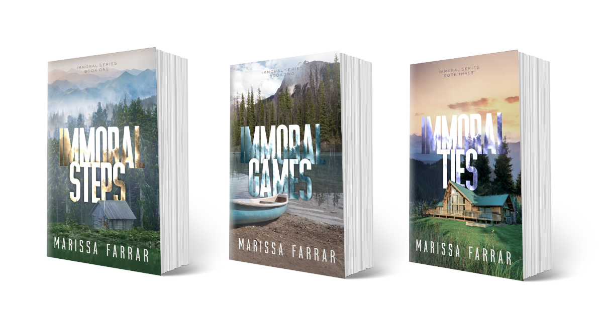 The Complete Immoral Series: Signed Paperbacks - Discreet Covers: Dents and Scratches