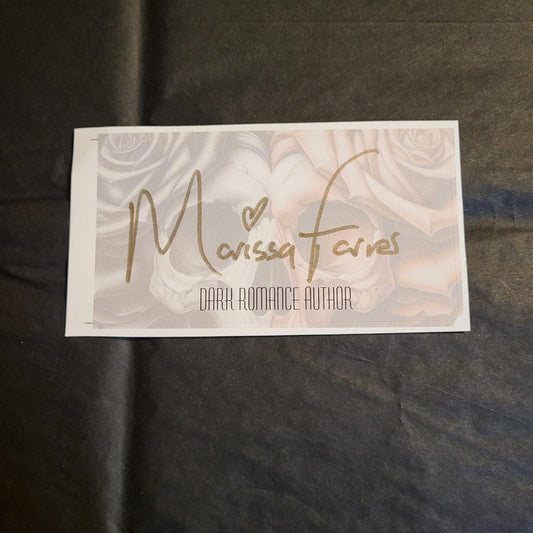 Signed Marissa Farrar Bookplate