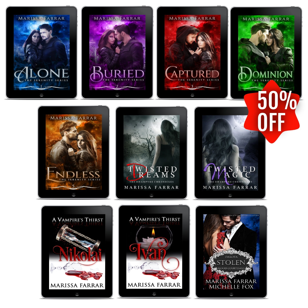 vampire paranormal ebook collection by marissa farrar