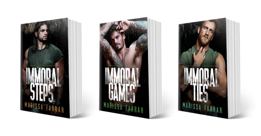 The Complete Immoral Series: Signed Paperbacks - Model Covers