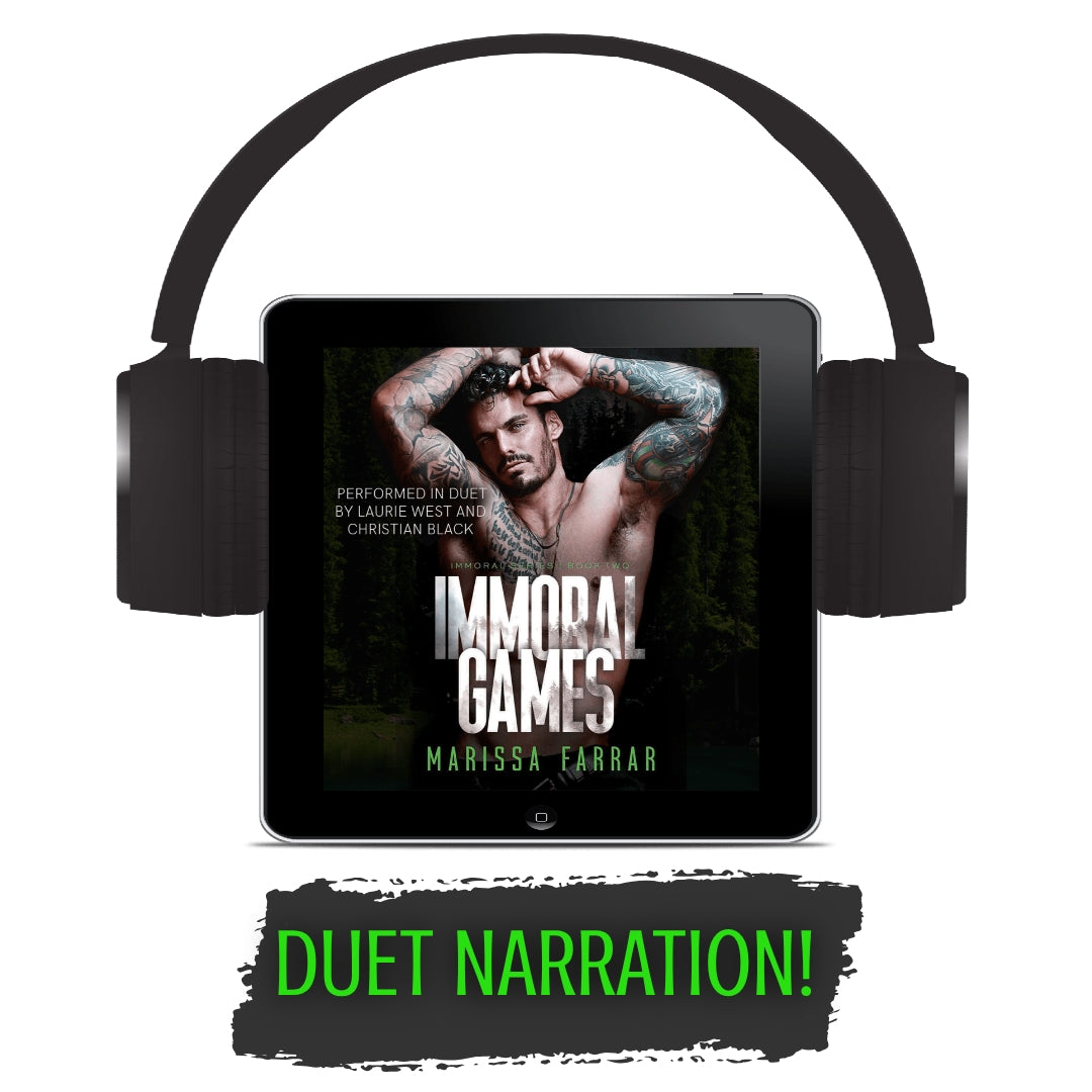 Immoral Games Audiobook (Immoral, Book Two): A Forbidden Why Choose Romance