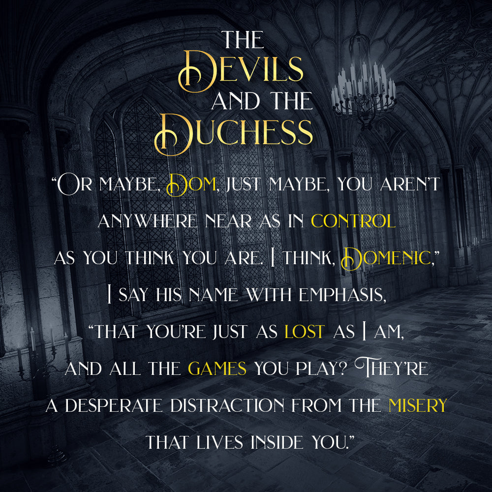 The Devils and The Duchess Teaser Text